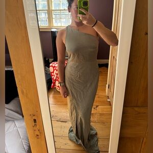 BHLDN dress - amazing condition worn once , sage green